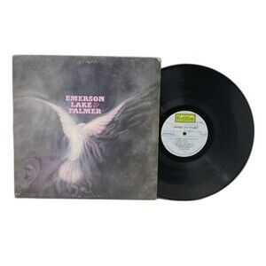 Cotillion Records 1971 Emerson Lake & Palmer Self Titled 12" LP Vinyl Record